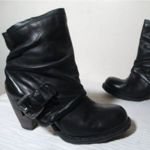 A.S. 98 Airstep Leather Ankle Boots Size 38